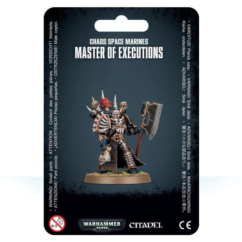 Master of Executions - WH40k: Chaos Space Marines - RedQueen.mx