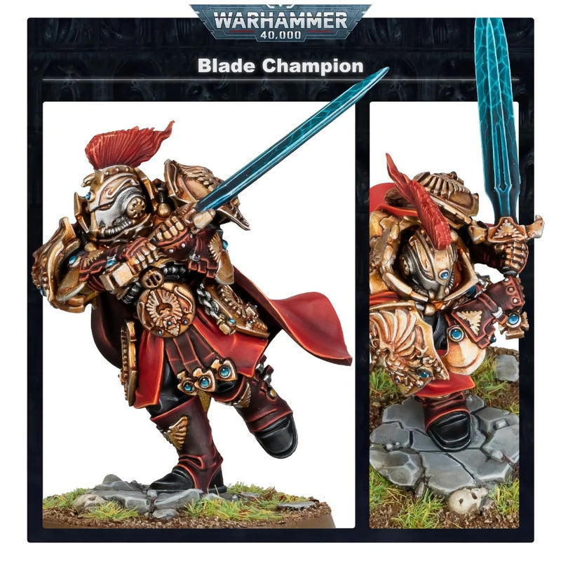Blade Champion - WH40k:  Adeptus Custodes - RedQueen.mx