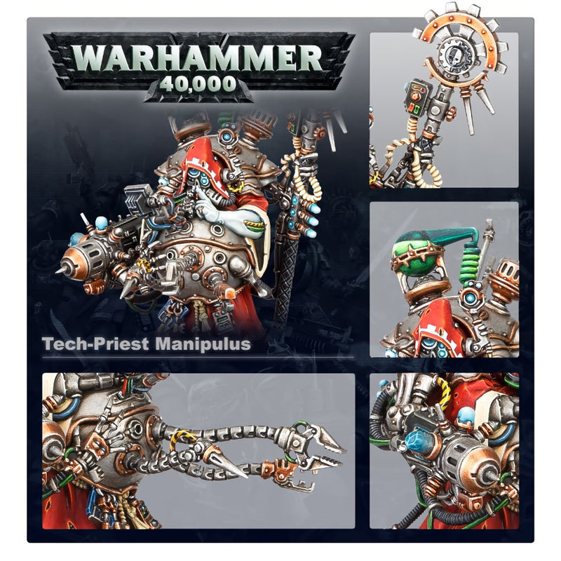Tech-Priest Manipulus - WH40k: Adeptus Mechanicus - RedQueen.mx