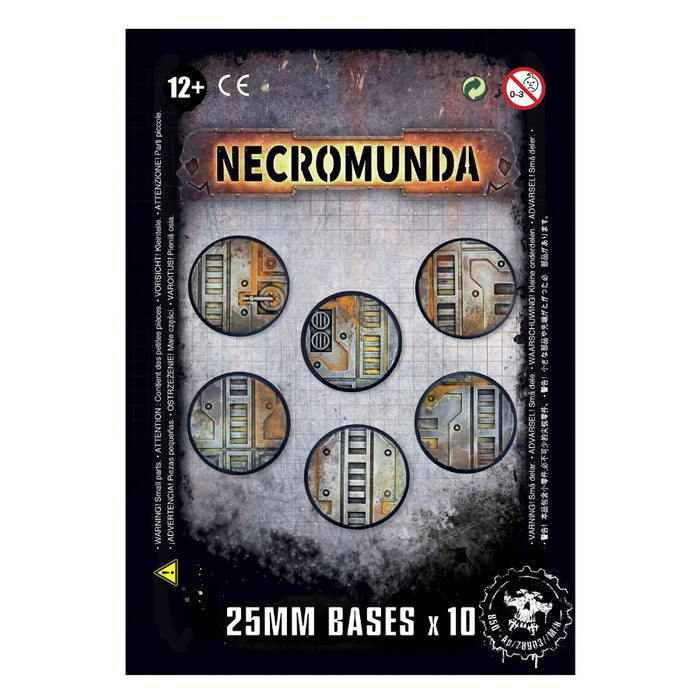 Necromunda 25mm Round Bases x10 (Web Exclusive) - Citadel: Bases - RedQueen.mx