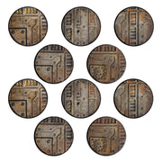 Peanas de Necromunda de 32 mm - RedQueen.mx