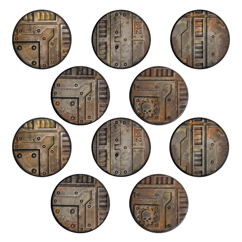 Peanas de Necromunda de 32 mm - RedQueen.mx