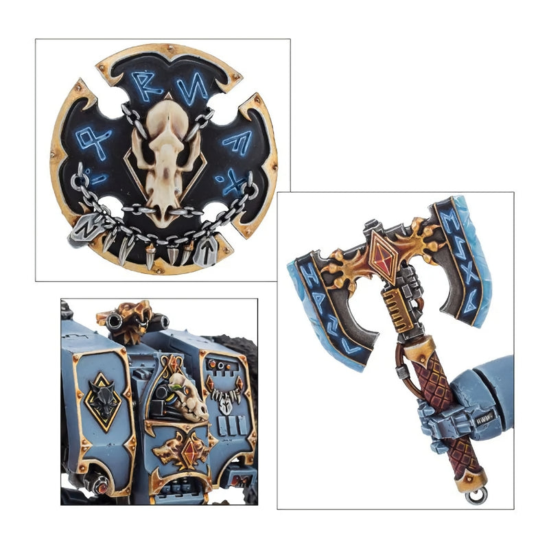 Space Wolves Venerable Dreadnought - WH40k: Space Marines - RedQueen.mx