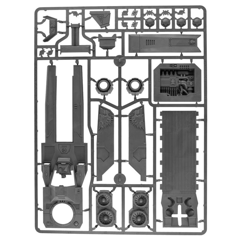 Space Wolves: Stormfang Gunship - WH40k: Space Marines - RedQueen.mx