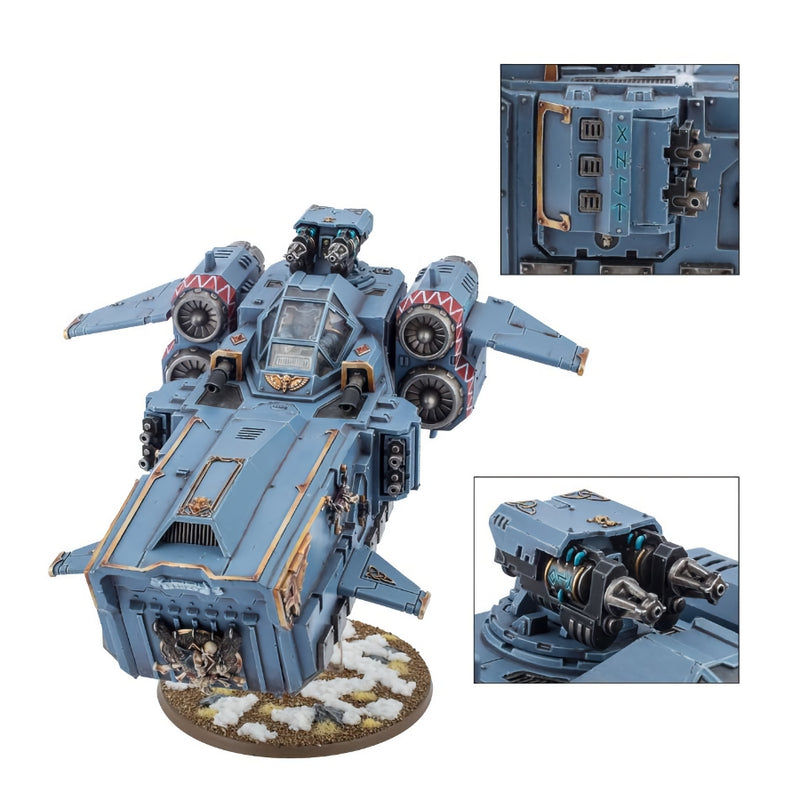 Space Wolves: Stormfang Gunship - WH40k: Space Marines - RedQueen.mx
