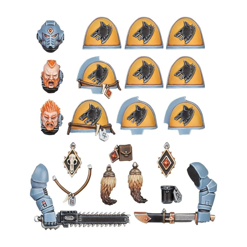 Space Wolves Primaris Upgrades - WH40k: Space Marines - RedQueen.mx