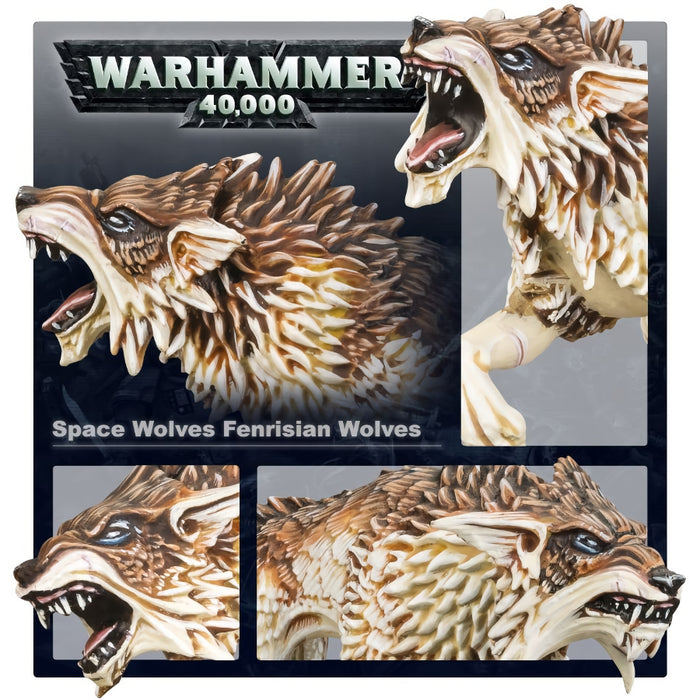 Space Wolves Fenrisian Wolves - WH40k: Space Marines - RedQueen.mx