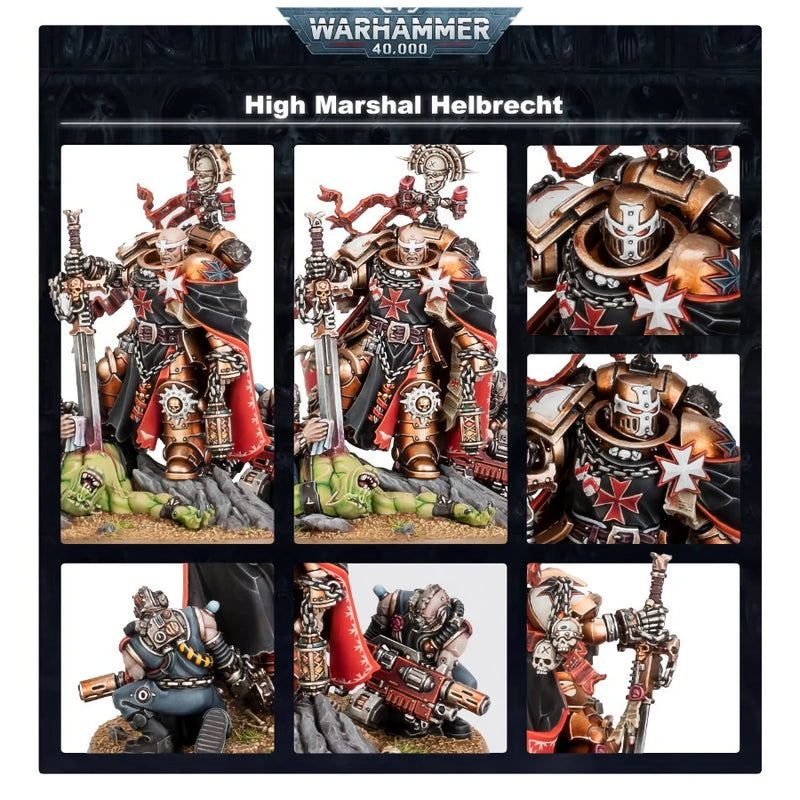 Black Templars: High Marshal Helbrecht - WH40k: Space Marines - RedQueen.mx