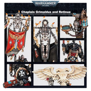 Black Templars: Chaplain Grimaldus & Retinue - WH40k: Space Marines - RedQueen.mx
