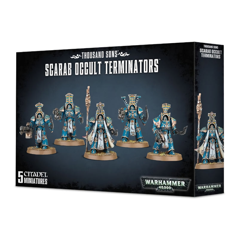 Scarab Occult Terminators - WH40k: Thousand Sons - RedQueen.mx