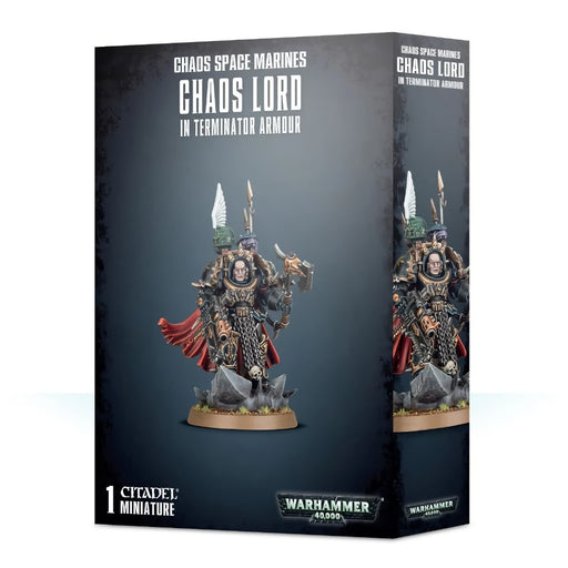 Chaos Lord in Terminator Armour - WH40k: Chaos Space Marines - RedQueen.mx