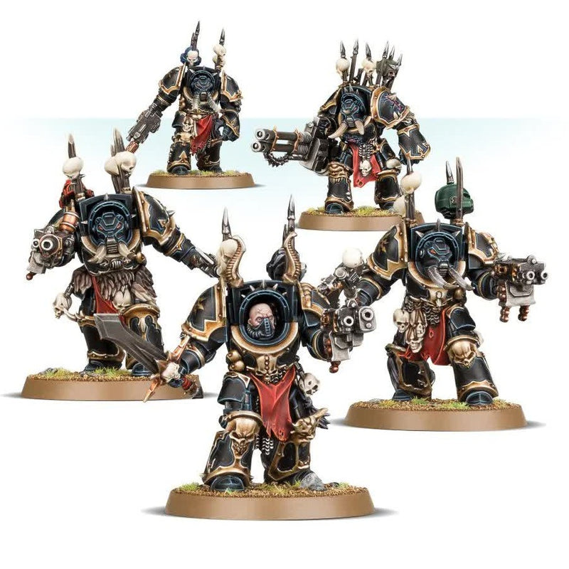 Chaos Terminators Squad - WH40k: Chaos Space Marines - RedQueen.mx