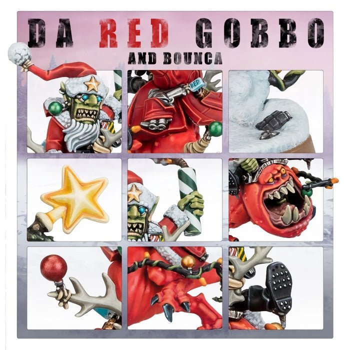 Da Red Gobbo and Bounca (LE) - WH40k - RedQueen.mx