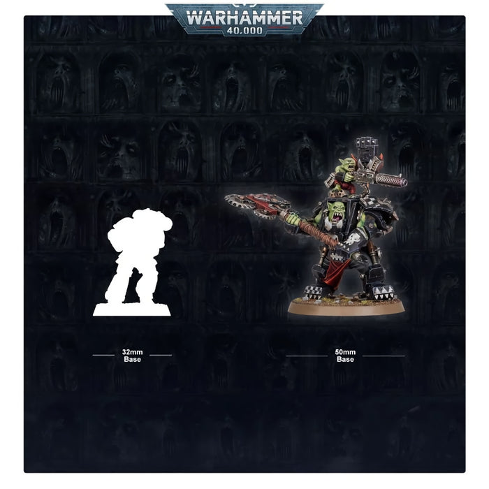 Warboss in Mega Armour - WH40k: Orks - RedQueen.mx