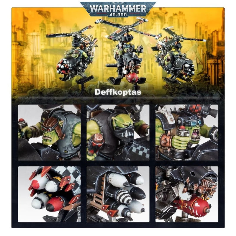 Deffkoptas - WH40k: Orks - RedQueen.mx
