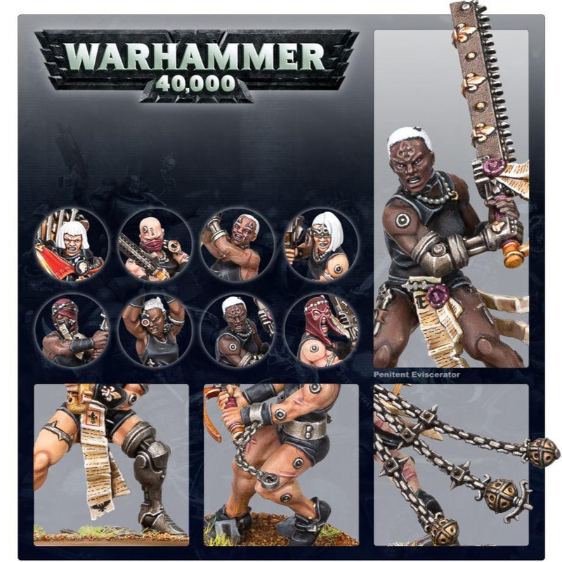 Repentia Squad - WH40k: Adepta Sororitas - RedQueen.mx