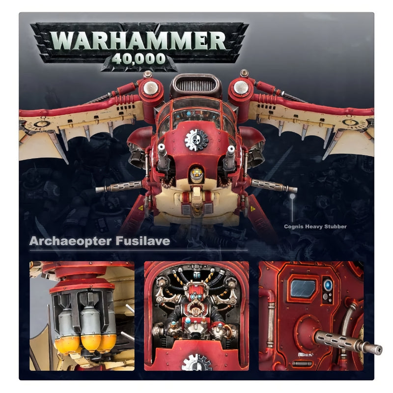 Archaeopter - WH40k: Adeptus Mechanicus - RedQueen.mx