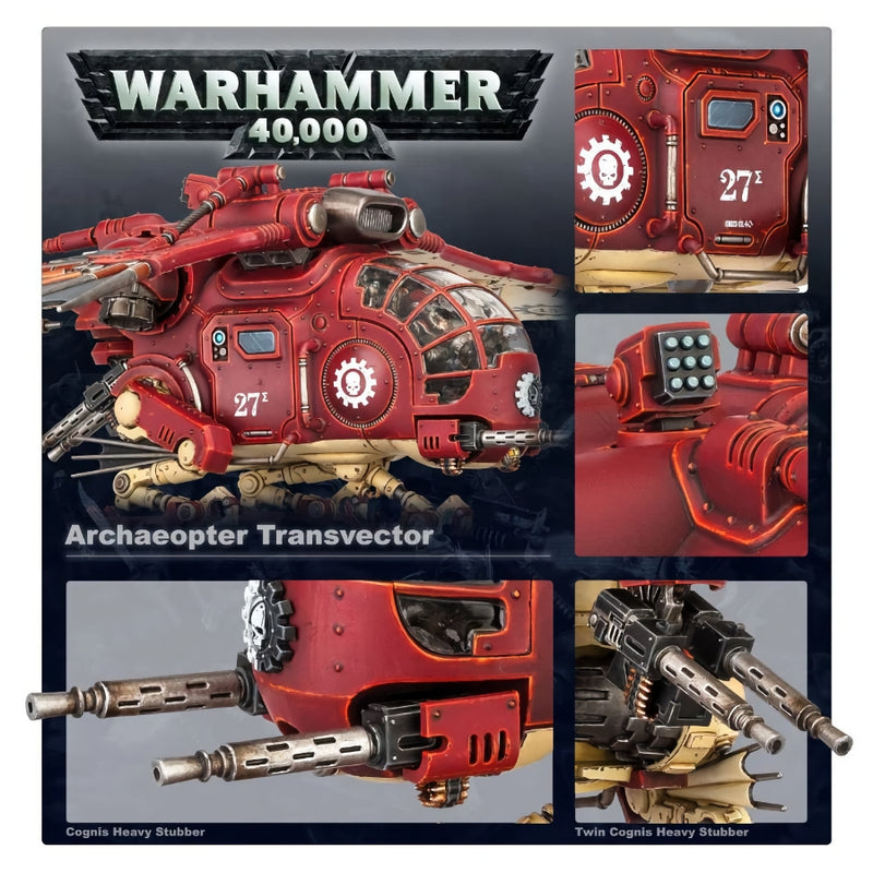 Archaeopter - WH40k: Adeptus Mechanicus - RedQueen.mx