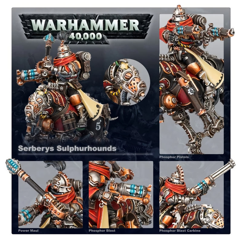 Serberys Raiders / Sulphurhounds - WH40k: Adeptus Mechanicus - RedQueen.mx