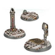 Sector Mechanicus Industrial Round Bases (32mm, 40mm & 65mm) (52x) - Citadel: Bases - RedQueen.mx