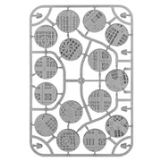 Sector Mechanicus Industrial Round Bases (32mm, 40mm & 65mm) (52x) - Citadel: Bases - RedQueen.mx