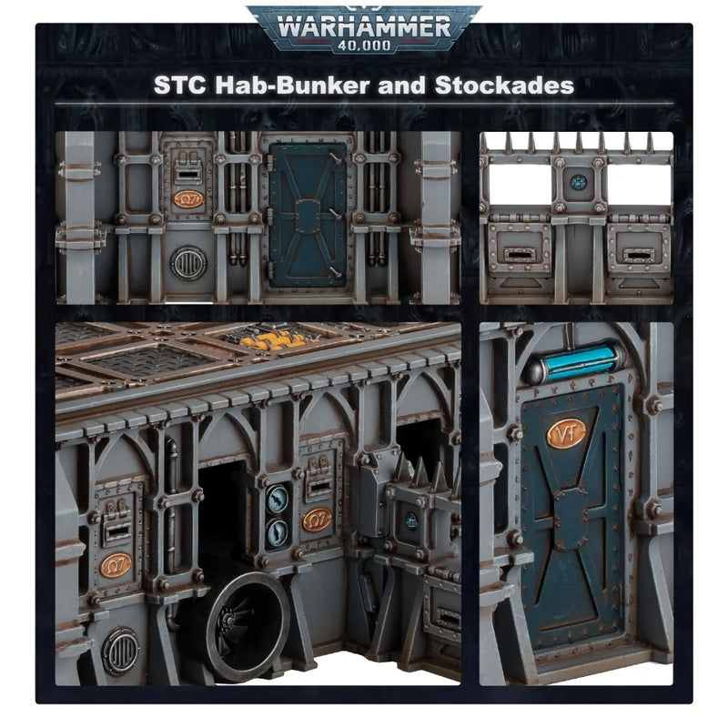 Fronteris: STC Hab-Bunker & Stockades - WH40k: Battlezone - RedQueen.mx