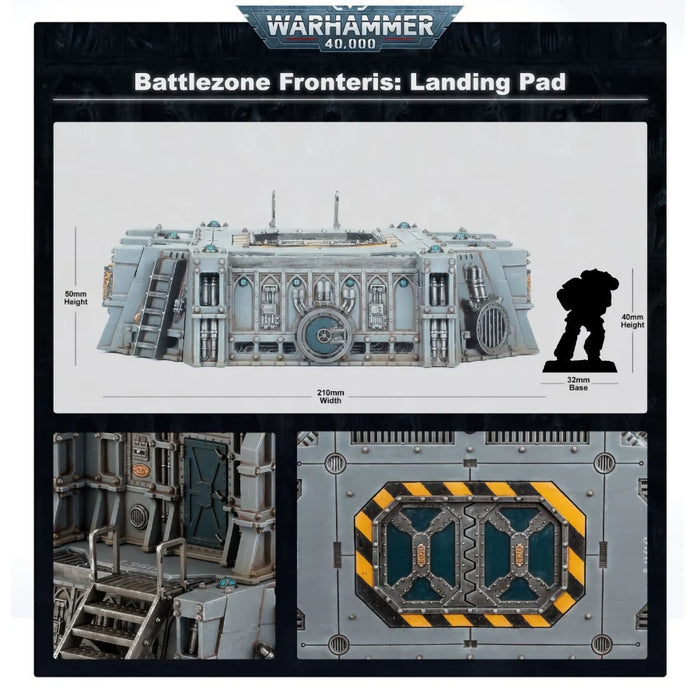 Fronteris: Landing Pad - WH40k: Battlezone - RedQueen.mx