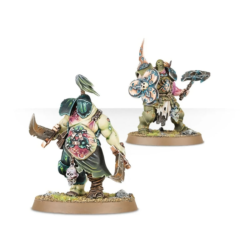 Putrid Blightkings - WH Age of Sigmar: Maggotkin of Nurgle - RedQueen.mx