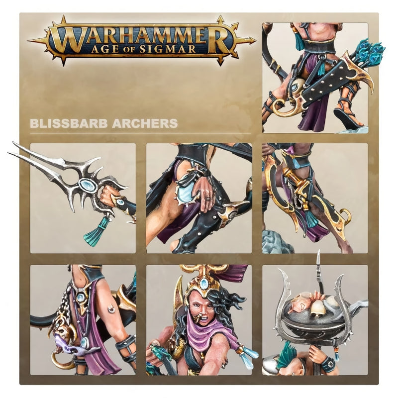 Blissbarb Archers - WH Age of Sigmar: Hedonites of Slaanesh - RedQueen.mx