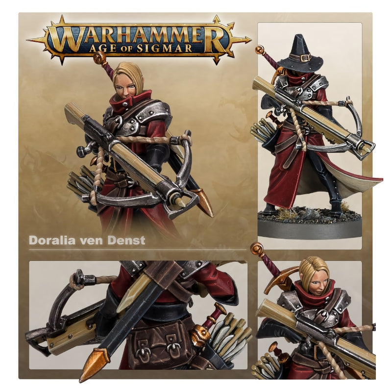 Galen and Doralia ven Denst - WH Age of Sigmar: Cities of Sigmar - RedQueen.mx