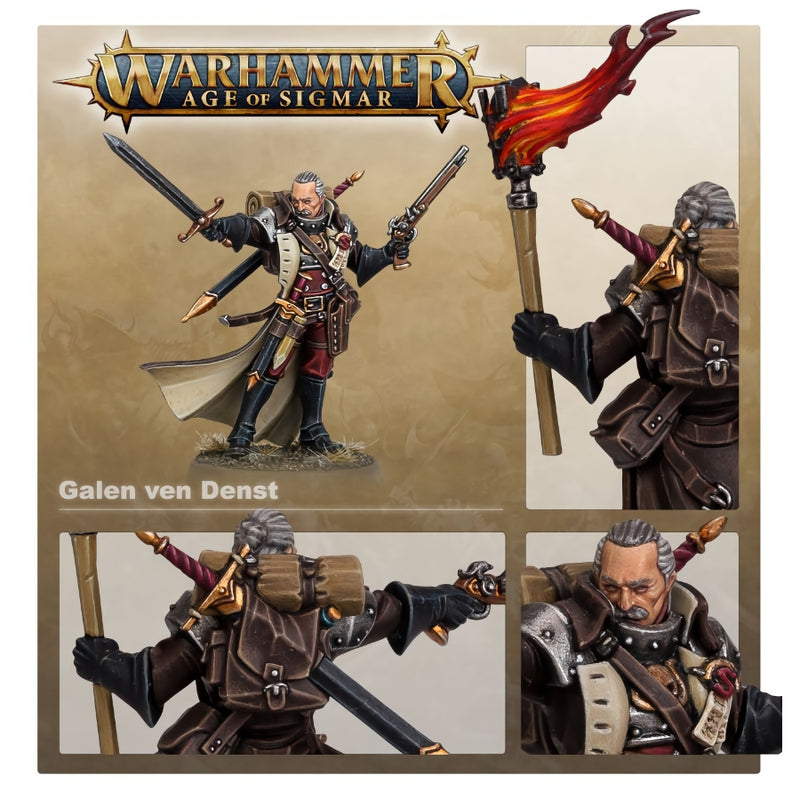 Galen and Doralia ven Denst - WH Age of Sigmar: Cities of Sigmar - RedQueen.mx