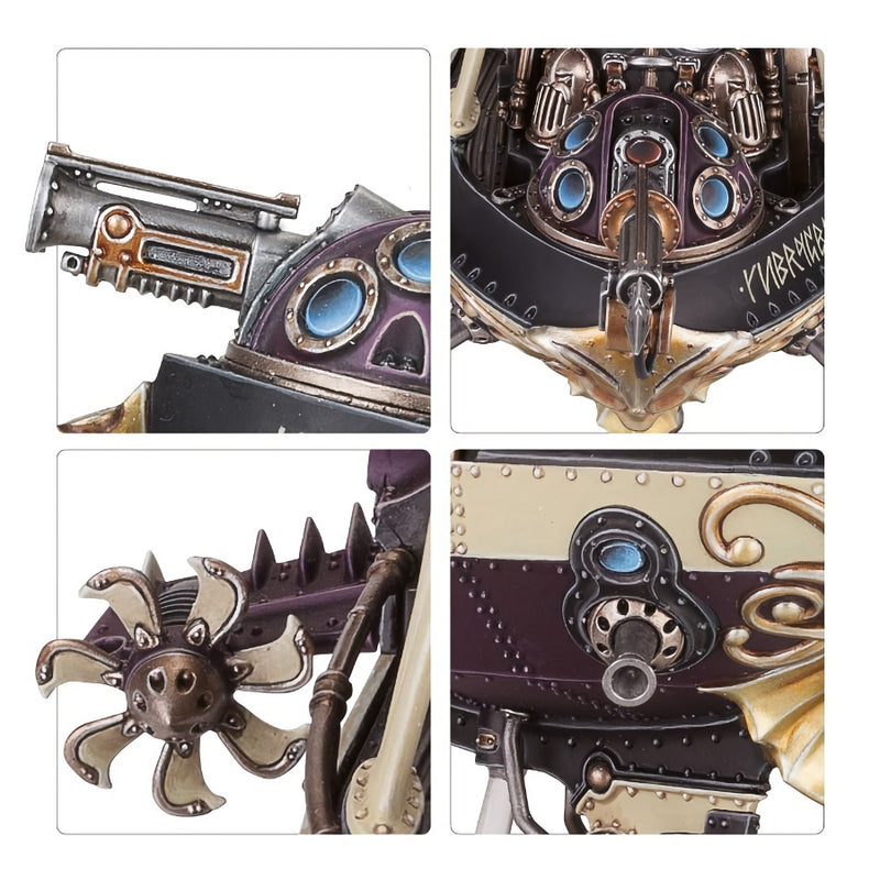 Arkanaut Frigate - WH Age of Sigmar: Kharadron Overlords - RedQueen.mx