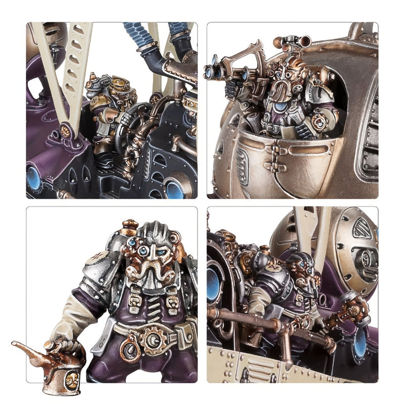 Arkanaut Frigate - WH Age of Sigmar: Kharadron Overlords - RedQueen.mx