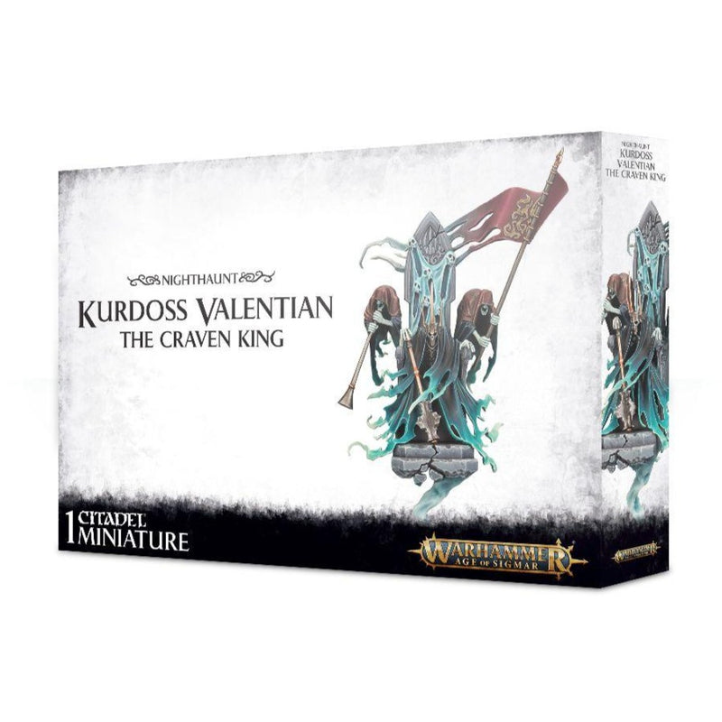 Kurdoss Valentian, The Craven King - WH Age of Sigmar: Nighthaunt - RedQueen.mx