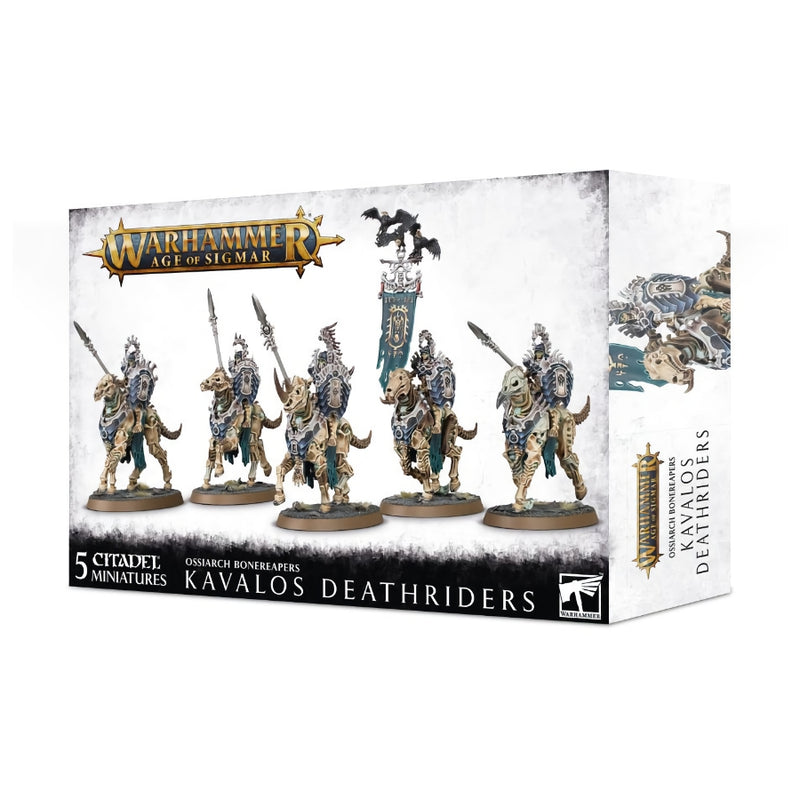 Kavalos Deathriders - WH Age of Sigmar: Ossiarch Bonereapers - RedQueen.mx