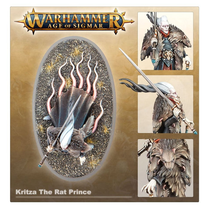 Kritza, The Rat Prince - WH Age of Sigmar: Soulblight Gravelords - RedQueen.mx