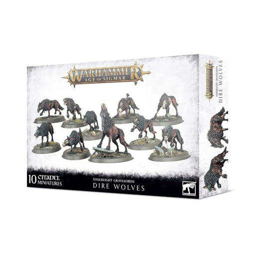 Dire Wolves - WH Age of Sigmar: Soulblight Gravelords - RedQueen.mx