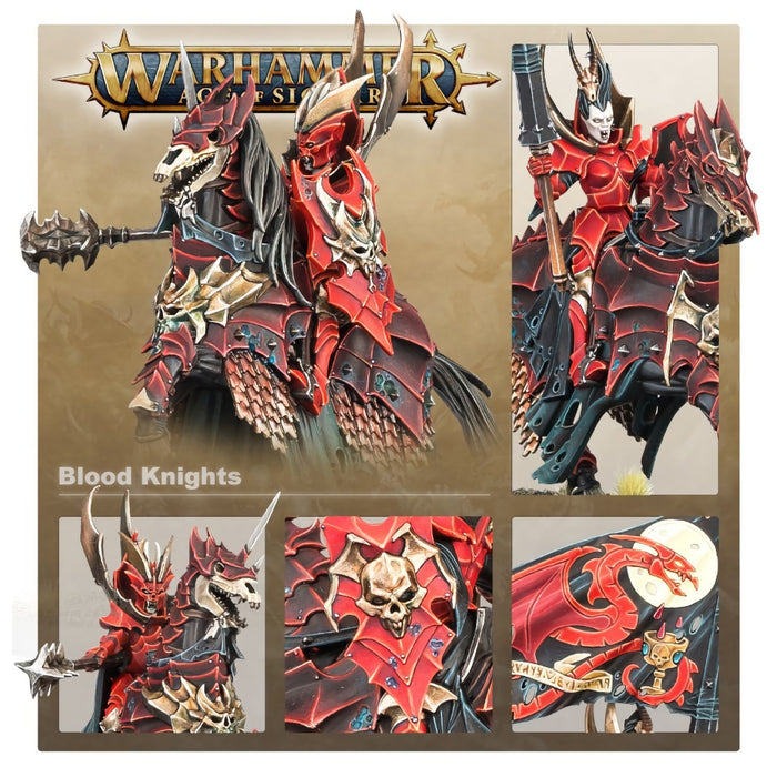 Blood Knights - WH Age of Sigmar: Soulblight Gravelords - RedQueen.mx