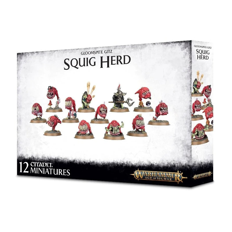 Squig Herd - WH Age of Sigmar: Gloomspite Gitz - RedQueen.mx