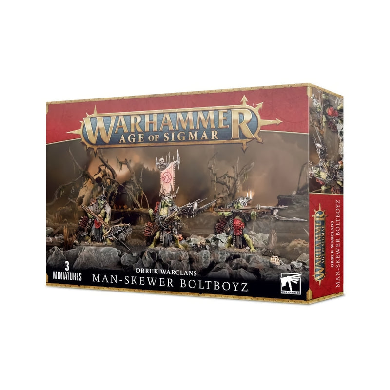Man-Skewer Boltboyz - WH Age of Sigmar: Orruk Warclans - RedQueen.mx
