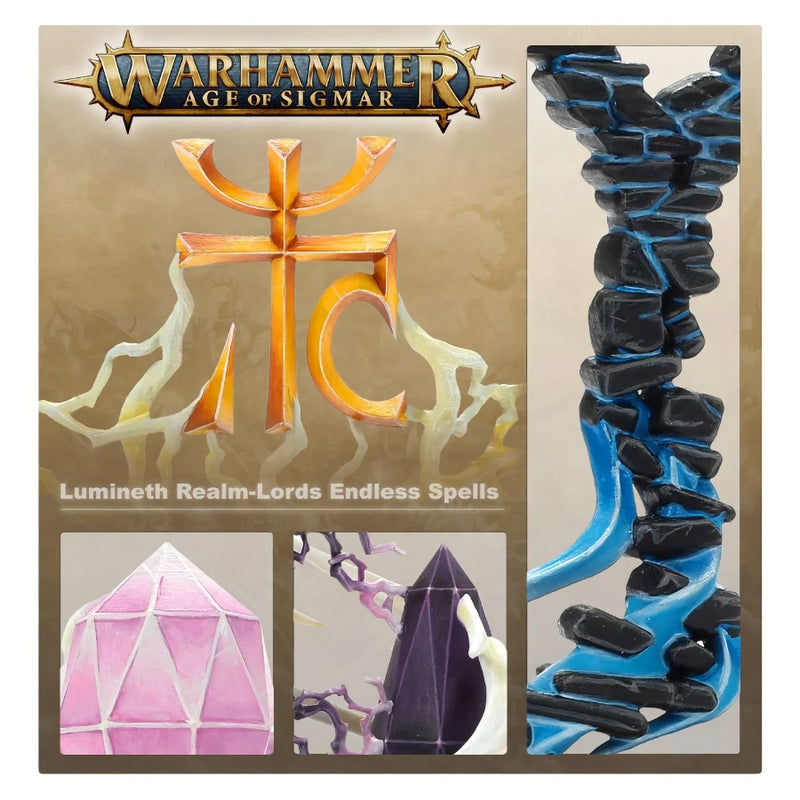 Lumineth Realm-lords: Endless Spells (Web Exclusive) - WH Age of Sigmar - RedQueen.mx
