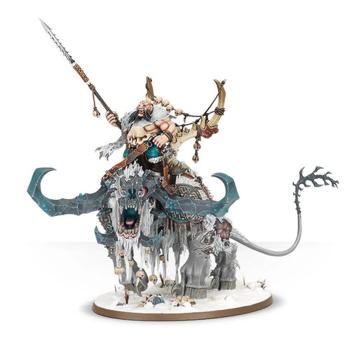 Frostlord on Stonehorn - WH Age of Sigmar: Ogor Mawtribes - RedQueen.mx