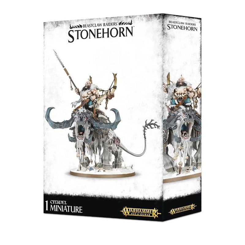 Frostlord on Stonehorn - WH Age of Sigmar: Ogor Mawtribes - RedQueen.mx