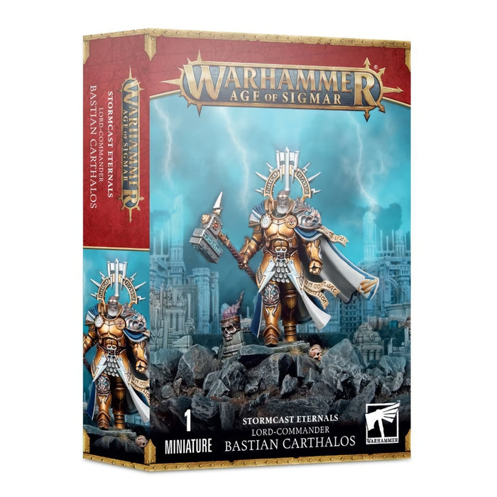Lord-Commander Bastian Carthalos - WH Age of Sigmar: Stormcast Eternals - RedQueen.mx