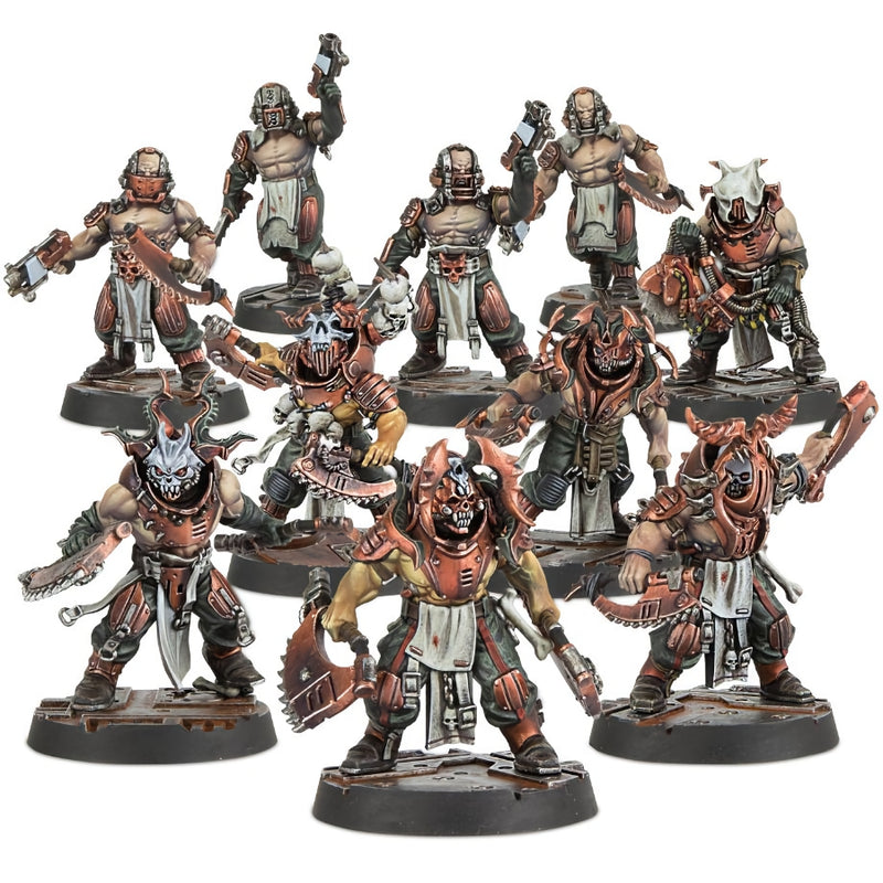 Corpse Grinder Cult Gang - Necromunda - RedQueen.mx