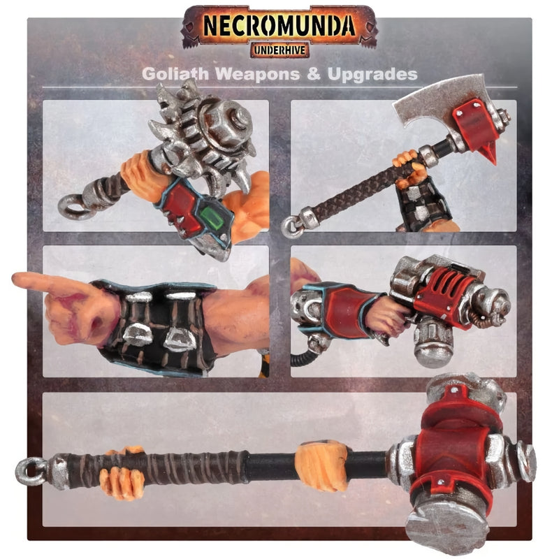 Goliath Weapons & Upgrades - Necromunda - RedQueen.mx