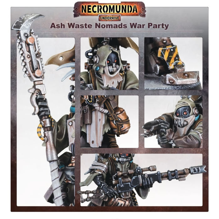 Ash Waste Nomads War Party - Necromunda - RedQueen.mx