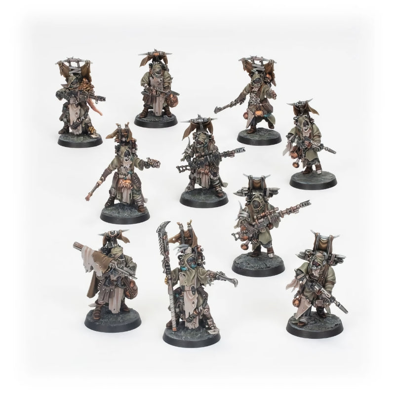 Ash Waste Nomads War Party - Necromunda - RedQueen.mx