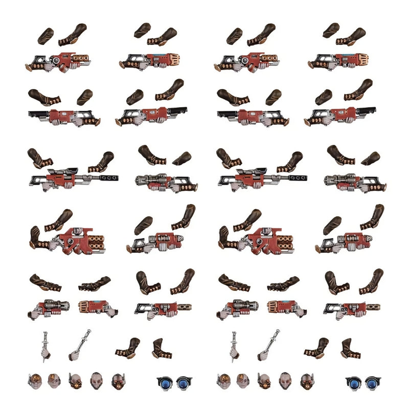 Delaque Weapons & Upgrades - Necromunda - RedQueen.mx