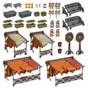 Zone Mortalis: Underhive Market - Necromunda - RedQueen.mx